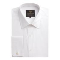 Scott & Taylor White Double Cuff Shirt 15.5 White