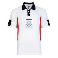 Score Draw Men\'s England 1998 World Cup Finals Shirt - White, Medium