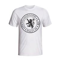 scotland presidential t shirt white