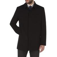 Scott & Taylor Black Regular Fit Bounty Coat 48R Black