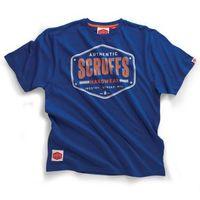 scruffs authentic royal blue t shirt sz l