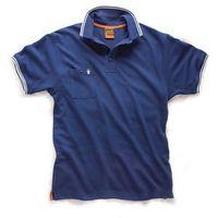 scruffs worker polo navy sz m