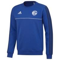 schalke 04 training sweat top blue blue