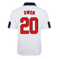 score draw england world cup 1998 home shirt owen 20