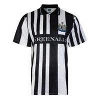 score draw newcastle united 1990 home shirt