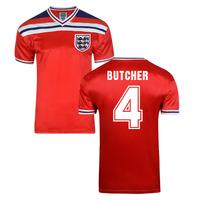 score draw england world cup 1982 away shirt butcher 4