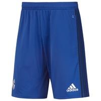 schalke 04 training short blue blue