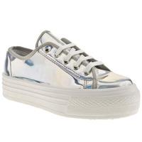 Schuh Creep Platform Lo Metallic