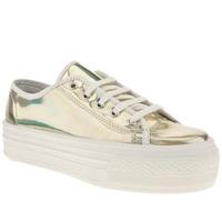 Schuh Creep Platform Lo Metallic