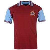 Score Draw Aston Villa 1981 Home Shirt