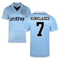 score draw man city 1996 home shirt kinkladze 7