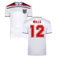 score draw england world cup 1982 home shirt mills 12