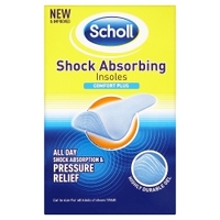 Scholl Shock Absorbing Insoles Comfort Plus 1 Pair