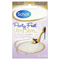 Scholl Party Feet Ultra Slim Invisible Gel Cushions