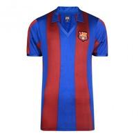 score draw barcelona 1982 home shirt