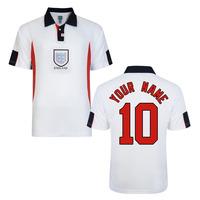 score draw england world cup 1998 home shirt your name