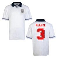 score draw england world cup 1990 home shirt pearce 3