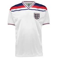 score draw england 1982 home shirt