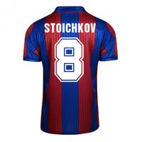 score draw barcelona 1992 home shirt stoichkov 8