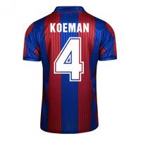 score draw barcelona 1992 home shirt koeman 4