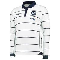 Scotland Rugby Away Cotton Shirt 2016/17 - Long Sleeve, N/A