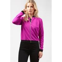 SCUBA CREPE BOMBER JACKET