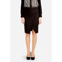 SCUBA WRAP MIDI SKIRT