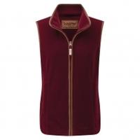 Schoffel Lyndon Ladies Fleece Gilet, Ruby, 16