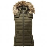 Schoffel Chelsea Down Gilet II (With Hood), Olive, 18