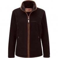 Schoffel Ladies Burley Fleece Jacket, Espresso, 10