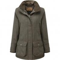 schoffel ladies ptarmigan tweed coat cavell tweed 10