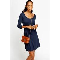 Scoop Neck Swing Dress