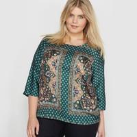 Scarf Print Blouse