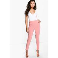 scuba super stretch skinny trousers coral