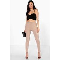 Scuba Super Stretch Skinny Trousers - sand