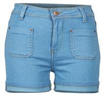 school rag sun womens shorts in blue