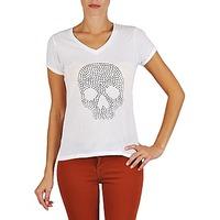 school rag thriller womens t shirt in white