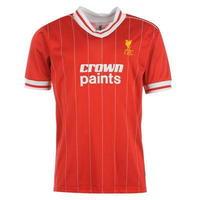 Score Draw Retro Liverpool 1982 Home Shirt Mens