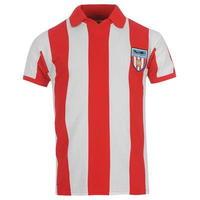 score draw retro sunderland afc 1978 home shirt mens