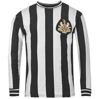 Score Draw Retro Newcastle United 1970 Home Shirt Mens