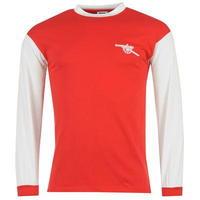 score draw retro arsenal 1971 home shirt mens