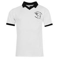 Score Draw Derby County 1975 Home Shirt Mens