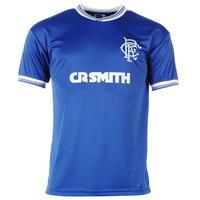 Score Draw Draw Rangers 1986 Home Shirt Mens