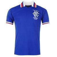 Score Draw Rangers 1981 Home Shirt Mens