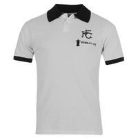 Score Draw Retro Fulham 1975 Home Shirt Mens