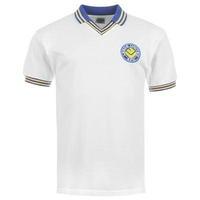 Score Draw Retro Leeds United AFC 1978 Home Shirt Mens