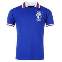 score draw rangers 1981 home shirt mens