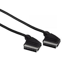 scart connecting cable plug 1m black