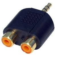 SCART Adapter to 3x RCA-Female with input/output switch