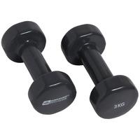 schildkrot fitness 2 x 3kg vinyl dumbbells